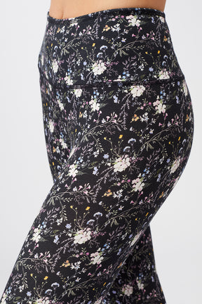 Mandala Trainings Pant Blumen Print Detail - Printed Leggings