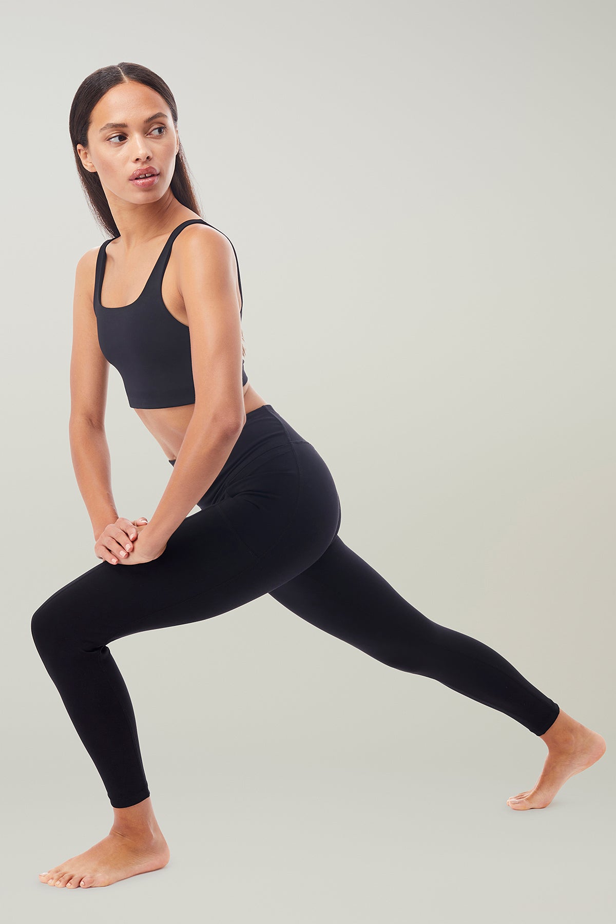Black Mandala Workout Leggings for Yoga