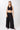 Mandala Black Workout Pants Outfit (Front View) - Lounge Pants