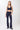 Mandala Trainings Pant Dunkelblau Outfit Front - Back Envelope Pants