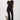 Mandala Sport Pant Schwarz Outfit Front - All Day Pant