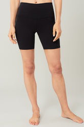 Mandala Sport Pant Schwarz Front - Biker Shorts
