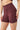 Mandala Sport Pant Red Front - Biker Shorts