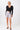 Mandala Pilates Jacke Schwarz Outfit Front - Ballet Wrap