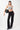 Mandala Sport Pant Schwarz Outfit Front - Wild Leg Workout Pants
