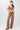 Mandala Fitness Hose Braun Outfit Front - Wide Leg Pants