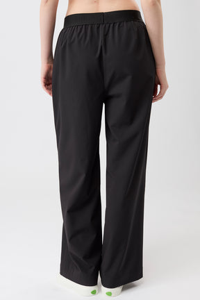 Mandala Fitness Hose Schwarz Rückseite - All Day Long Pants