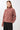 Mandala Active Sweater, Pink Front - Essential High Neck