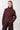 Mandala Active Sweater, Red, Front - Rib-Knit Sweater