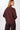 Mandala Active Sweater, Red (Back) - Rib-Knit Sweater