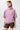 Mandala Fitness Sweater Pink Front - Kimono Sweater