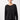 Mandala Sport Shirt Schwarz Front - Open Back Long Sleeve