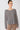 Mandala Fitness Shirt Grau Front - Open Back Long Sleeve
