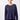 Mandala Sport Shirt Blau Front - Open Back Long Sleeve