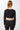 Mandala Fitness Shirt Schwarz Rückseite - Support Top Longsleeve