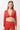 Mandala Fitness Shirt Rot Front - Support Top Longsleeve