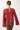 Mandala Sport Shirt Rot Rückseite - Iconic Longsleeve