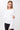 Mandala Sport Shirt Weiß Front - Iconic Longsleeve