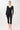 Mandala Black Sports Shirt Outfit (Front View) - Slim V-Neck