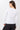 Mandala Sport Shirt Weiß Rückseite - Slim V-Neck
