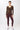 Mandala Brown Sports Shirt Outfit (Front View) - Slim V-Neck