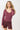 Mandala Sport Shirt Lila Front - Slim V-Neck