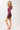 Mandala Sport Shirt Lila Outfit Seite - Slim V-Neck