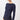 Mandala Sport Shirt Dunkelblau Front - Side Button Longsleeve