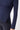 Mandala Sport Shirt Dunkelblau Detail - Side Button Longsleeve