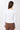 Mandala White Sports Shirt (Back View) - Long-Sleeve Shirt with Side Buttons