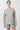 Mandala Sport Shirt Grau Front - Natural Dye Simple Sweater