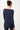 Mandala Sport Shirt Blue Rückseite - Basic Longsleeve