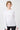 Mandala Sport Shirt Weiß Front - Basic Longsleeve