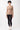 Mandala Trainings Shirt Braun Outfit Front - Crew Neck Wool Mix