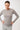 Mandala Sport Shirt Grau Front - Crew Neck Wool Mix