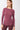 Mandala Sport Shirt Lila Front - Crew Neck Wool Mix
