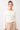Mandala Sport Shirt Weiß Front - Ribbed Boat Neckline