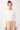 Mandala Sport Shirt Weiß Front - Ribbed Boat Neckline