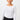 Mandala Sport Shirt Weiss Front - Side Ruffled Longsleeve