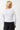 Mandala Sport Shirt Weiss Rückseite - Side Ruffled Longsleeve