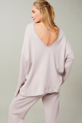 Mandala Yoga Pullover Rose Rückseite - All Comfy Sweater