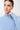 Mandala Active Sweater, Blue, Detail - Gathered Shoulder Knit