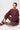 Mandala Active Pullover Rot Front sitzend - Sweattie