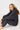 Mandala Active Pullover Grau Detail - Basic Hoodie Signature