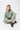 Mandala Active Pullover Grün Outfit Front - Loose Pullover