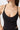 Mandala Fitness Top Schwarz Detail - Cropped Pilates Top