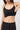 Mandala Fitness Top Schwarz Detail - Cropped Pilates Top