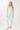 Mandala Fitness Top Hellblau Outfit Front - Cropped Pilates Top