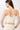 Mandala Fitness Top Weiß Rückseite - Cropped Pilates Top