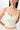 Mandala Fitness Top Weiß Detail - Cropped Pilates Top